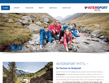 Tablet Screenshot of intersport-pittl.at